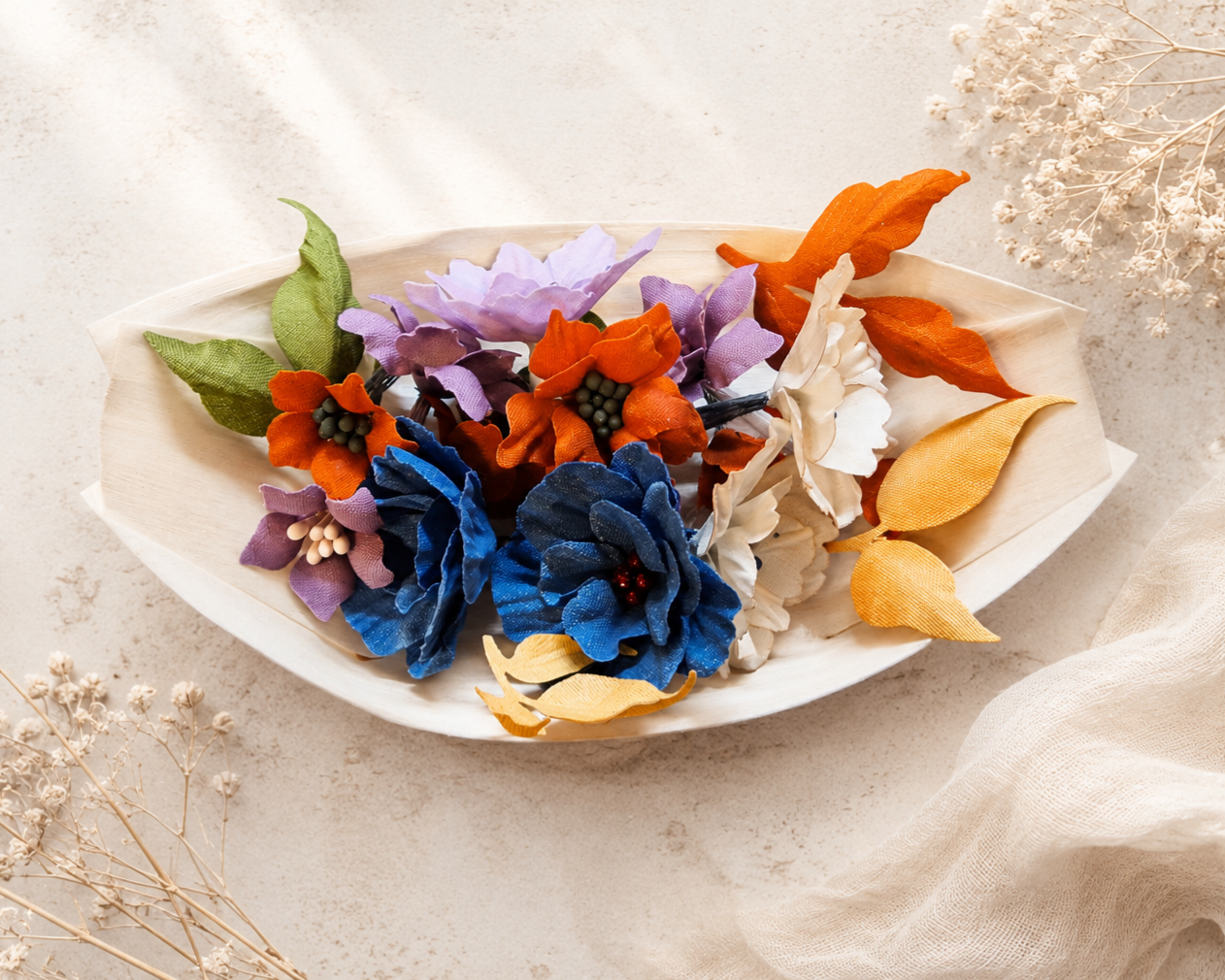 Lovely autum - blomster sett