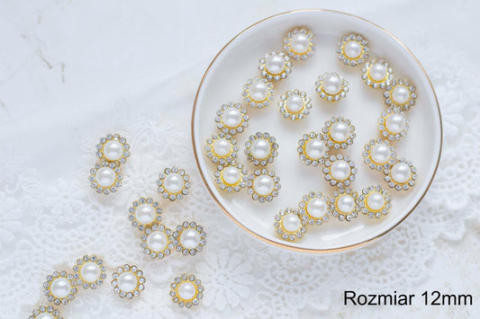 Blomstersentre med perler