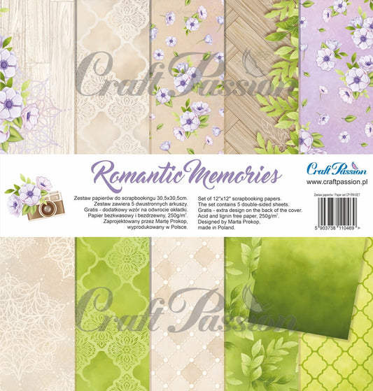 CraftPassion - Romantic Memories  12x12