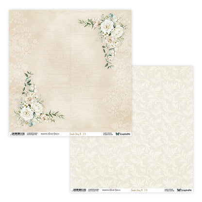 Scrapandme - Simple Story 4 - 12x12"