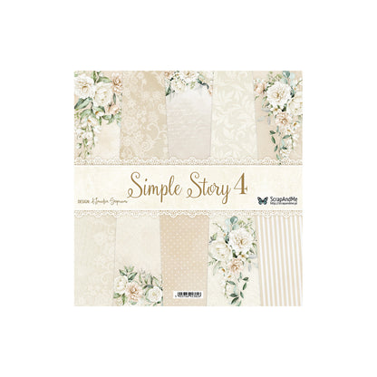 Scrapandme - Simple Story 4 - 12x12"