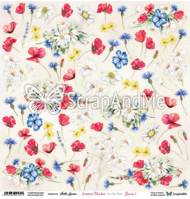 ScrapAndMe - Summer Meadow - Flowers