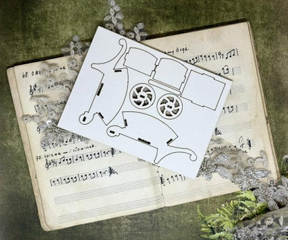 AlchemyOfArt - Chipboard - Trillebår