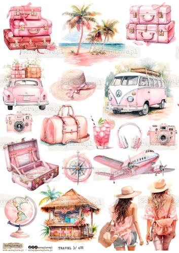 Utklippsark A4 - Travel 5
