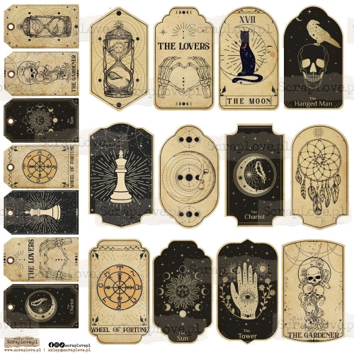 Scraplove - Vintage Label 7