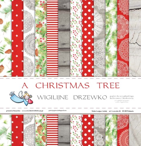Paper Heaven - A Christmas tree 12x12