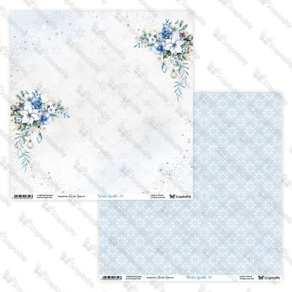 Scrapandme - Winter Sparkle 12x12"