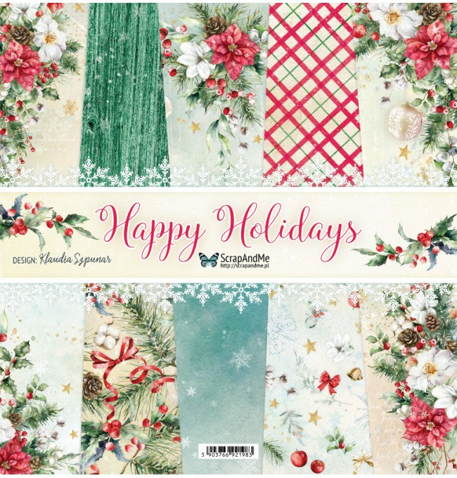 Scrapandme - Happy Holidays 12x12"