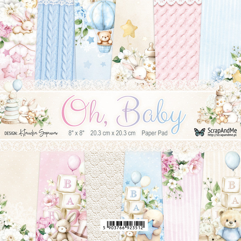 Scrapandme - OH, Baby 8x8"