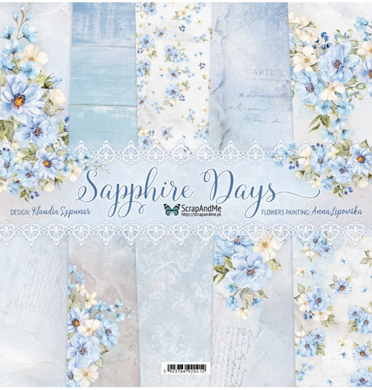 ScrapAndMe - Sapphire Days 12X12