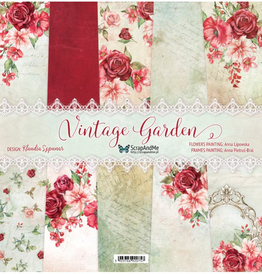 ScrapAndMe - Vintage Garden 12x12
