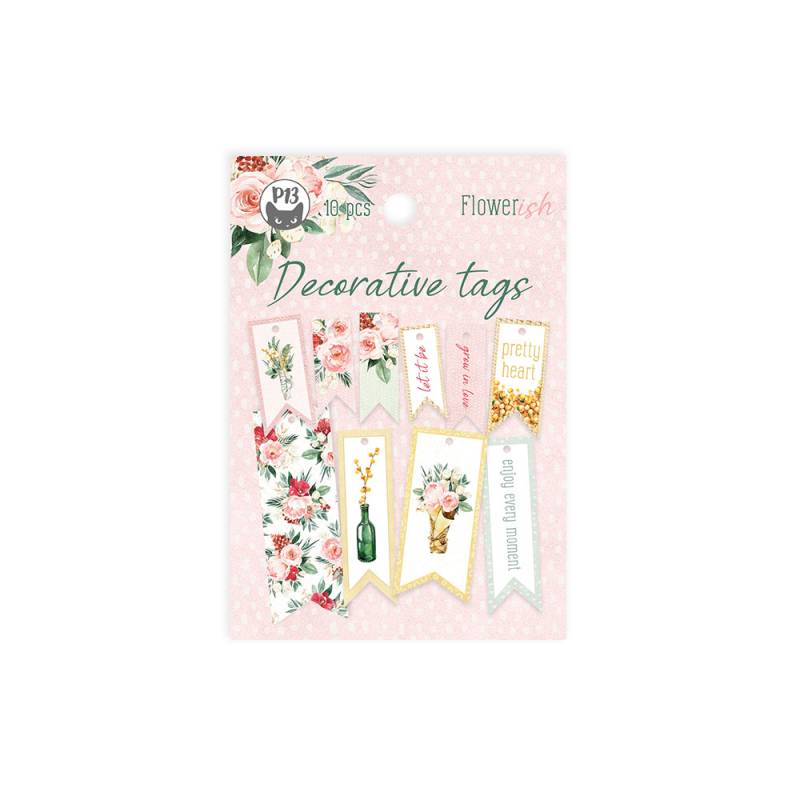 P13 - Flowerish Tag set 02